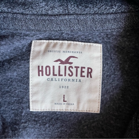 Hollister Full Zip Hoodie Jacket - Picture 4 of 9
